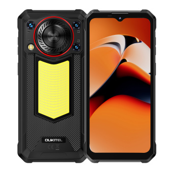 OUKITEL smartphone WP53 με ηχείο 3W, 6.52″, 8/128GB, 11000mAh, IP68/IP69K/MIL-STD-810H, μαύρο