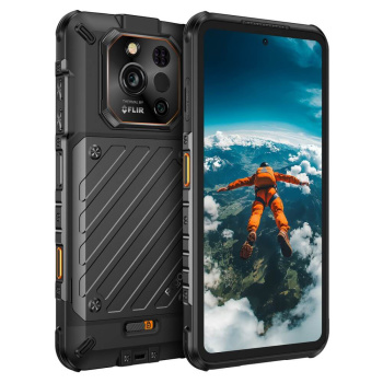 RUGONE smartphone Xever 7 Pro με θερμική εικόνα, 6.67″, 12/512GB, 5G, 5550mAh, IP68/IP69K/MIL-STD-810H, μαύρο