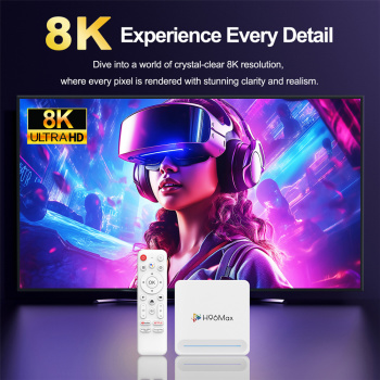 H96 MAX TV Box H618 Plus, 8K, 4/32GB, WiFi 6, Bluetooth, Android 14