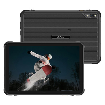 ULEFONE tablet RugKing Pad 2 Pro, 10.1″, 8/256GB, 10200mAh, IP68/IP69K/MIL-STD-810H, 4G, μαύρο