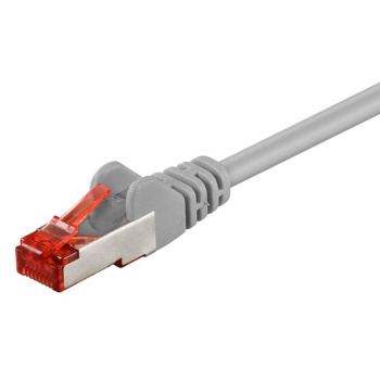 GOOBAY καλώδιο δικτύου 50890, CAT 6 S/FTP, copper, 250MHz, 7.5m, γκρι