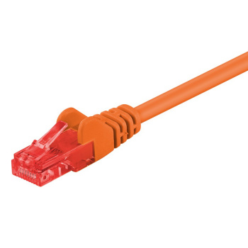 GOOBAY καλώδιο δικτύου 95594, CAT 6 U/UTP, CCA, 250MHz, 1.5m, πορτοκαλί