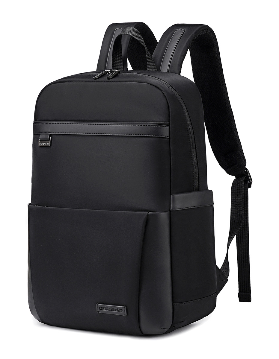 ARCTIC HUNTER τσάντα πλάτης B00811 με θήκη laptop 15.6", 16.5L, μαύρη