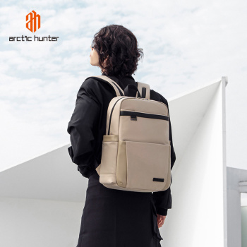 ARCTIC HUNTER τσάντα πλάτης B00811 με θήκη laptop 15.6″, 16.5L, χακί