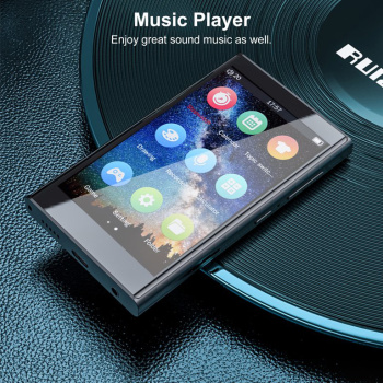 RUIZU MP3 player H10 με οθόνη αφής 3.8″, 16GB, Bluetooth, μαύρο
