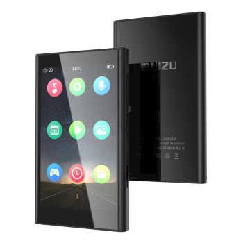 RUIZU MP3 player H10 με οθόνη αφής 3.8″, 16GB, Bluetooth, μαύρο