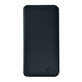 POWERTECH Θήκη Slim Leather για Xiaomi Redmi Note 6, μαύρη