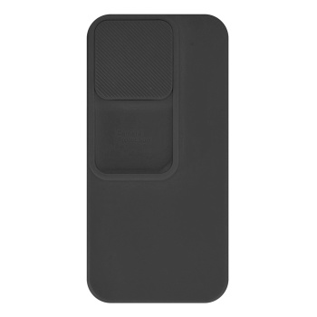 POWERTECH Θήκη Camshield Soft MOB-1884 για iPhone 15 Pro, μαύρη