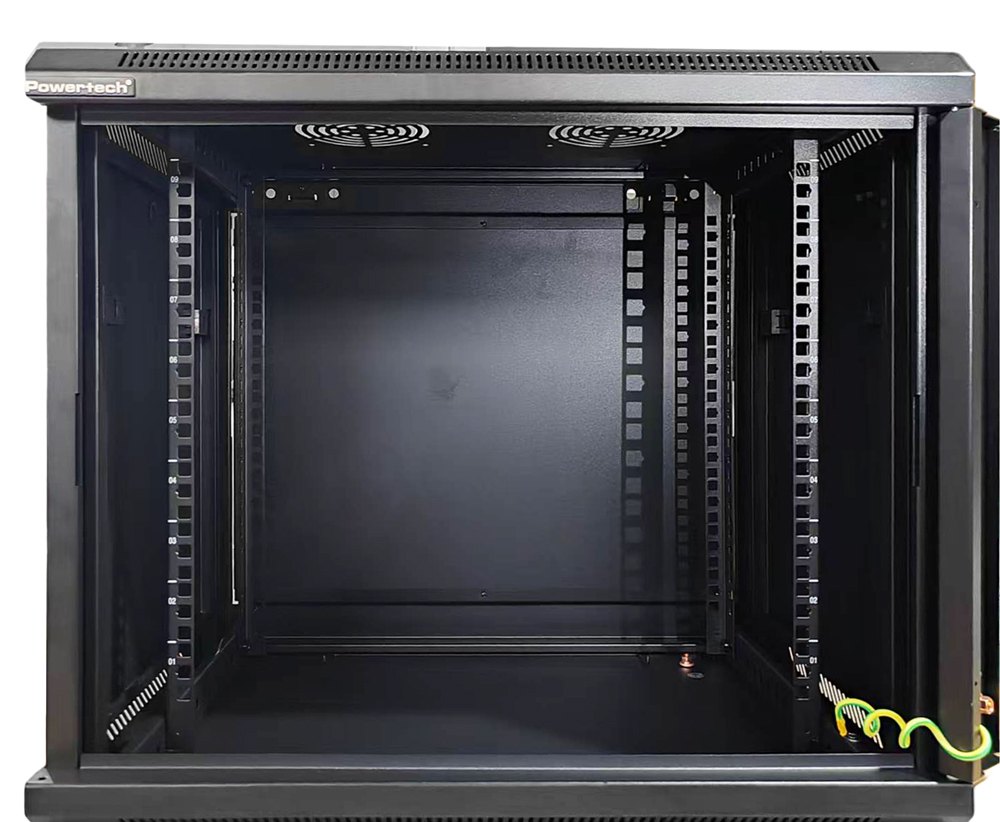 POWERTECH επιτοίχια καμπίνα rack 19" NETW-0038, 600 x 450 x 500mm, 9U - Image 2