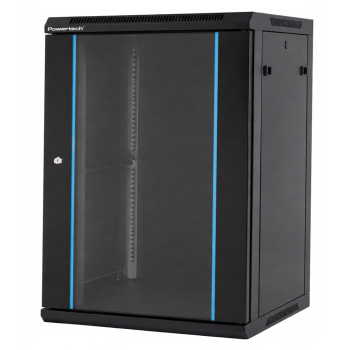 POWERTECH επιτοίχια καμπίνα rack 19″ NETW-0039, 600 x 600 x 855mm, 15U