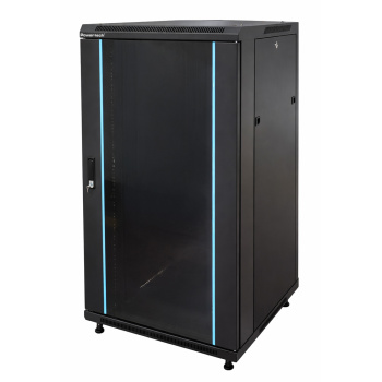 POWERTECH επιδαπέδια καμπίνα rack 19″ NETW-0040, 600 x 800 x 1166mm, 22U