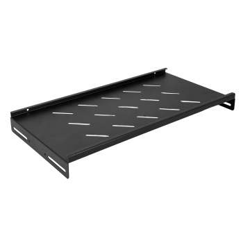POWERTECH σταθερό ράφι για rack 19″ NETW-0042, βάθος 250mm, μαύρο