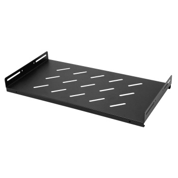 POWERTECH σταθερό ράφι για rack 19″ NETW-0042, βάθος 250mm, μαύρο