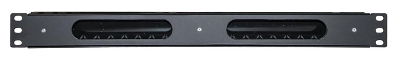 POWERTECH cable management NETW-0048 για rack 19"/1U, πλαστικό, μαύρο - Image 3
