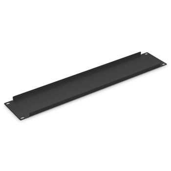 POWERTECH κάλυμμα panel NETW-0050 για rack 19″/2U, μεταλλικό, μαύρο