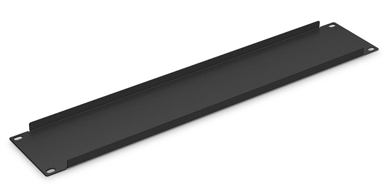 POWERTECH κάλυμμα panel NETW-0050 για rack 19"/2U, μεταλλικό, μαύρο - Image 2
