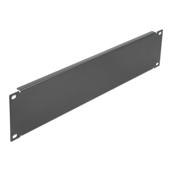 POWERTECH κάλυμμα panel NETW-0050 για rack 19″/2U, μεταλλικό, μαύρο