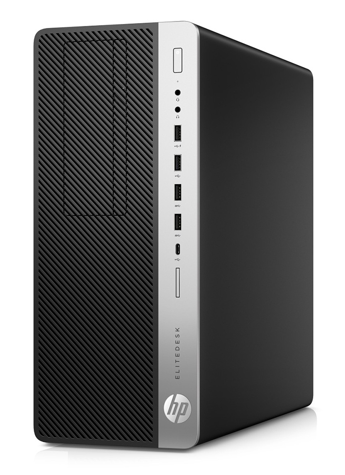 HP PC EliteDesk 800 G4 WKS TWR, Refurbished Grade A Repainted, i5-8600T, 8/256GB SSD, DVD, FreeDOS