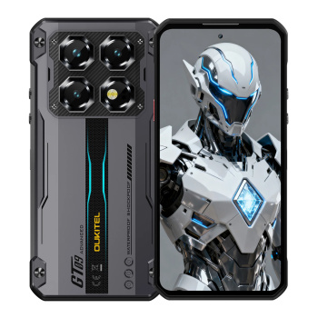OUKITEL smartphone WP60, 7.2″, 8/256GB, 5G, 10000mAh, IP68/IP69K/MIL-STD-810H, μαύρο