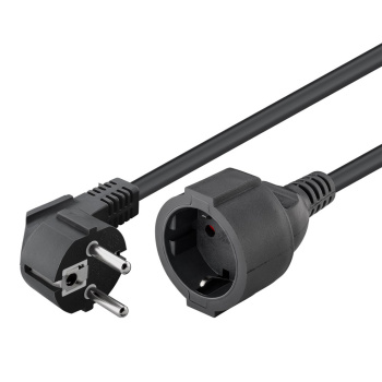 GOOBAY μπαλαντέζα προέκταση ρεύματος 94700, schuko, 3x 1.5mm², 2m, μαύρη