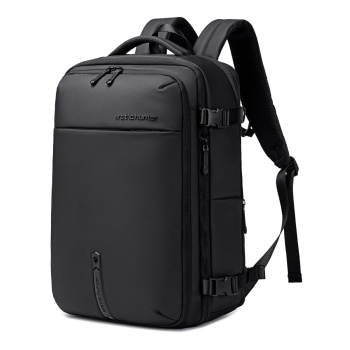 ARCTIC HUNTER τσάντα πλάτης B00866 με θήκη laptop 15.6″, αεροστεγής θήκη, 35.5L/49.5L, μαύρη