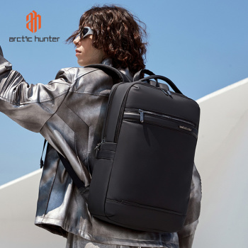 ARCTIC HUNTER τσάντα πλάτης B00872 με θήκη laptop 15.6″, 14.5L, μαύρη