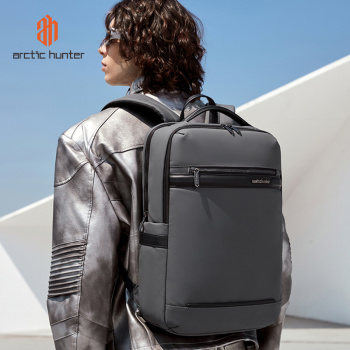 ARCTIC HUNTER τσάντα πλάτης B00872 με θήκη laptop 15.6″, 14.5L, γκρι