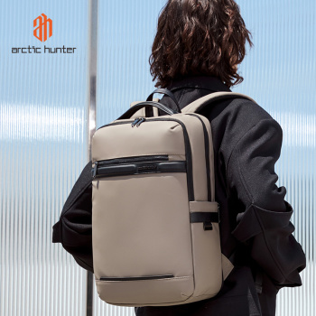 ARCTIC HUNTER τσάντα πλάτης B00872 με θήκη laptop 15.6″, 14.5L, χακί