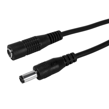 POWERTECH καλώδιο προέκτασης τροφοδοσίας CAB-H202, 5.5×2.5mm, 5m, μαύρο