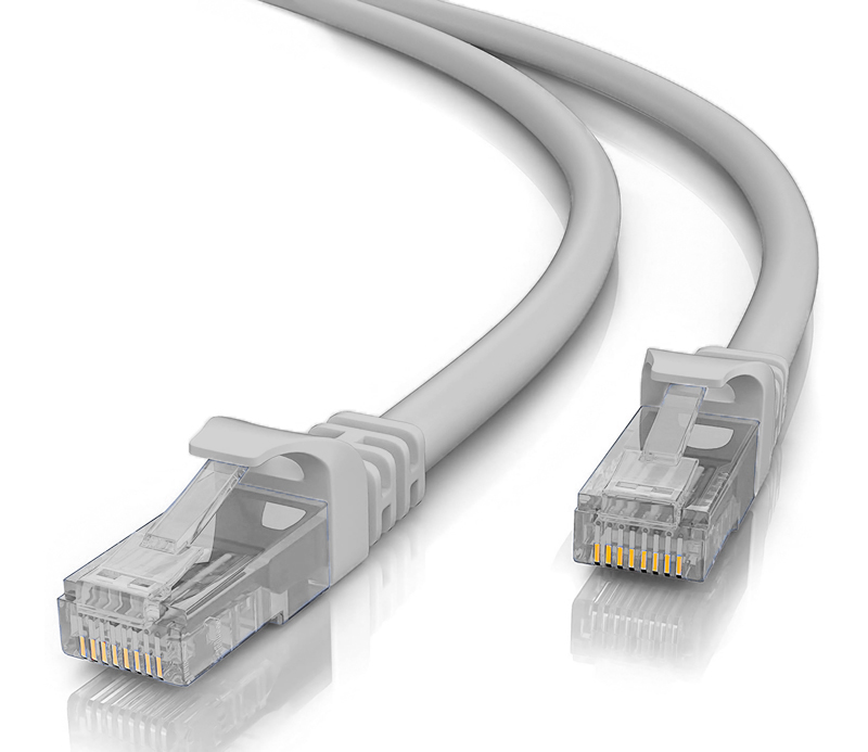 POWERTECH καλώδιο δικτύου CAB-N247, Cat 5e U/UTP, copper, 0.25m, γκρι