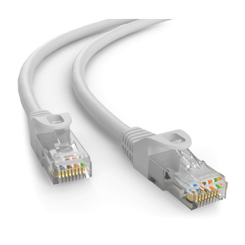 POWERTECH καλώδιο δικτύου CAB-N457, Cat 6 U/UTP, CCA, 250Hz, 1.5m, γκρι