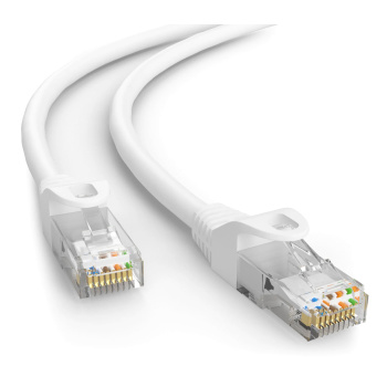 POWERTECH καλώδιο δικτύου CAB-N459, Cat 6 U/UTP, CCA, 250Hz, 1.5m, λευκό