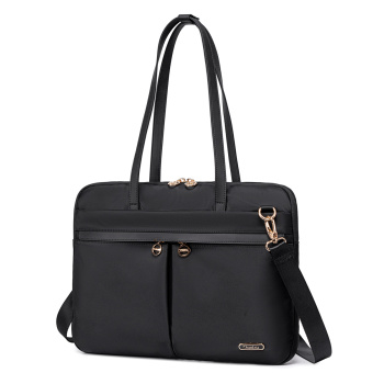 CHANTRIA γυναικεία τσάντα ώμου CB00773 για laptop 15.6″, 4L, μαύρη