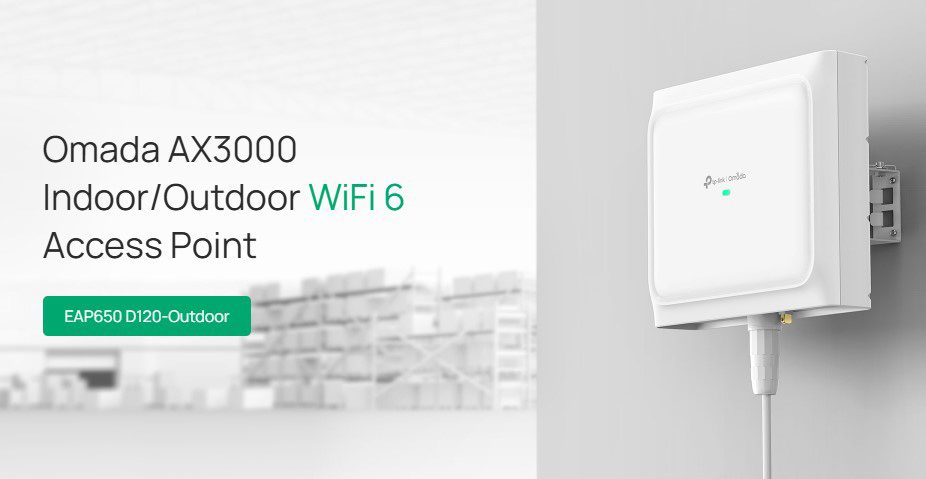 TP-LINK access point EAP650 D120-Outdoor, WiFi 6, 3000Mbps AX3000, Mesh, V1.0 - Image 2
