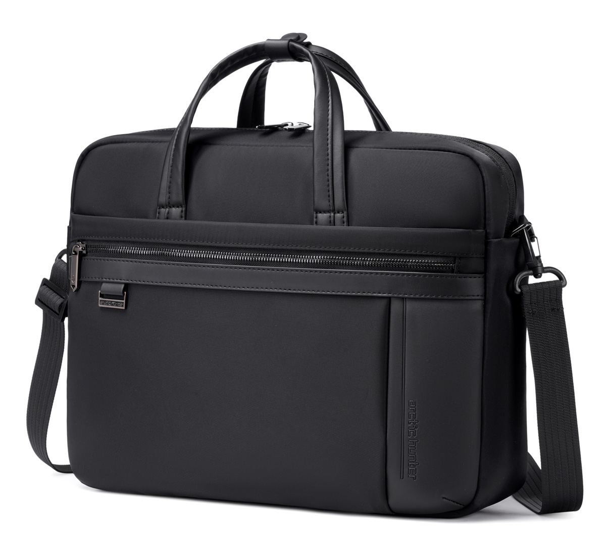 ARCTIC HUNTER τσάντα ώμου GWB00849 με θήκη laptop 15.6", 14L, μαύρη