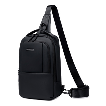 GOLDEN WOLF τσάντα Crossbody GXB00725, 4L, μαύρη