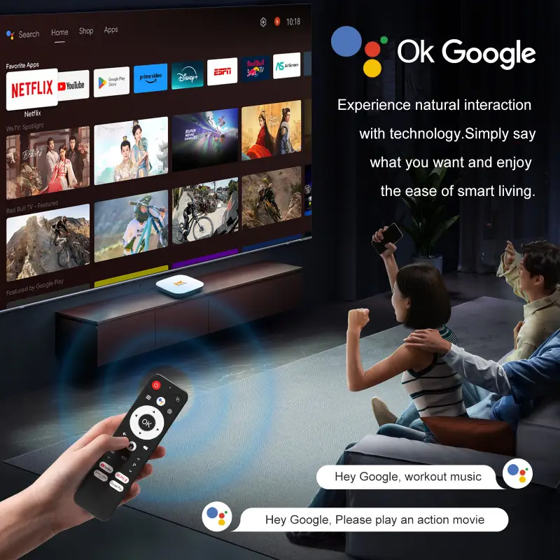 H96 MAX TV Box M2 Plus, 8K, 4/32GB, WiFi 6, Bluetooth, Android 14 - Image 4