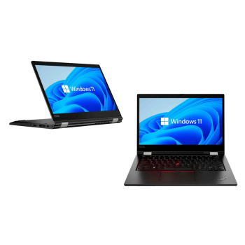 LENOVO Laptop ThinkPad L13 Yoga Gen 2 2-in-1, Refurbished Grade A, i5-1135G7, 16/256GB NVME, 13.3″ Touchscreen, Cam, IRIS Xe Graphics, FreeDOS