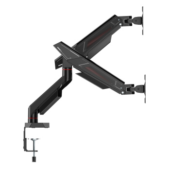 BRATECK βάση γραφείου για 2x οθόνες LDT114-C024, 17-35″, έως 12kg