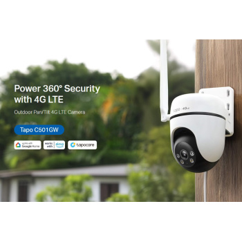 TP-LINK smart κάμερα Tapo C501GW, 1080p, 4G, PTZ, IP66, V2.0