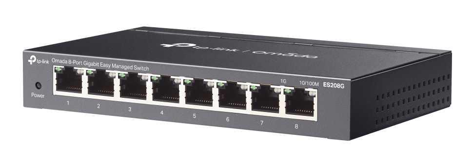 TP-LINK easy managed switch ES208G, 8x Gigabit θύρες, V1.0 - Image 4