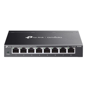 TP-LINK easy managed switch ES208G, 8x Gigabit θύρες, V1.0