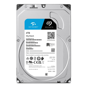 SEAGATE σκληρός δίσκος 3.5″ SkyHawk Surveillance 4TB, 256MB Cache, 6Gb/s