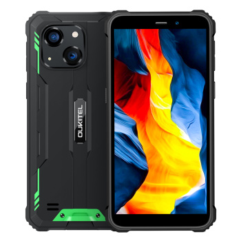 OUKITEL smartphone WP32, 6″, 4/128GB, 6300mAh, IP68/IP69K/MIL-STD-810H, πράσινο