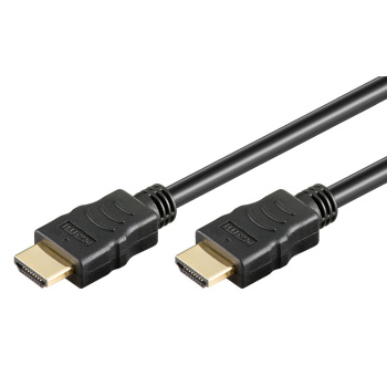 GOOBAY καλώδιο HDMI 80105 με Ethernet, soft, 4K/60Hz, 18 Gbps, 5m, μαύρο