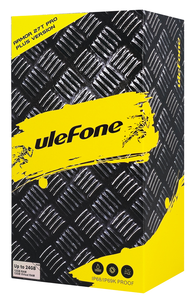 ULEFONE smartphone Armor 27T Pro Plus, 6.78", 12/256GB, 5G, 10600mAh, FLIR 3.5, IP68/IP69K, μαύρο - Image 5