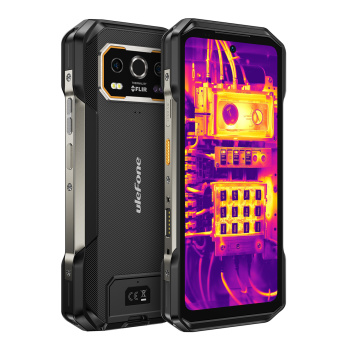ULEFONE smartphone Armor 27T Pro Plus, 6.78″, 12/256GB, 5G, 10600mAh, FLIR 3.5, IP68/IP69K, μαύρο