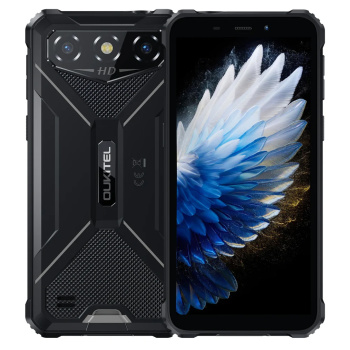 OUKITEL smartphone G3, 6″, 4/128GB, 6300mAh, IP68/IP69K/MIL-STD 810H, μαύρο