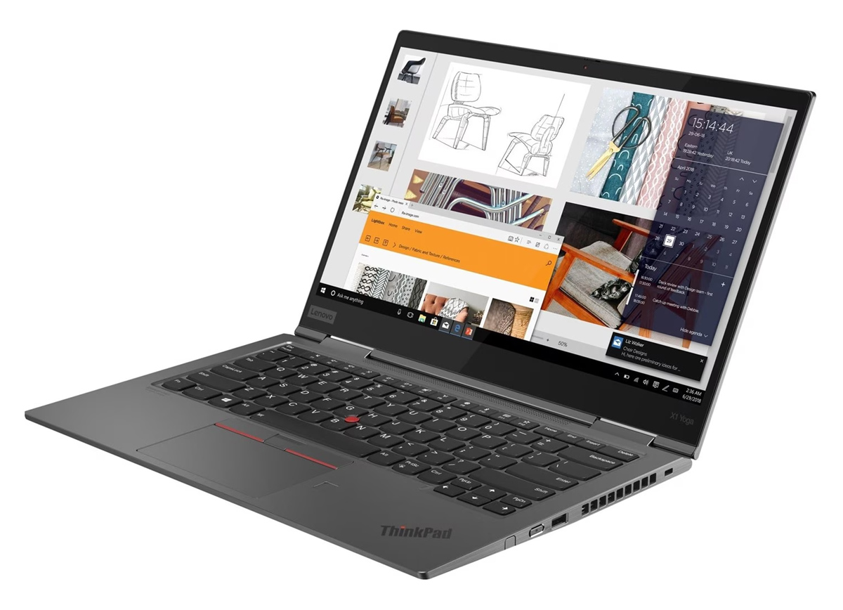 LENOVO Laptop ThinkPad X1 Yoga G4, Refurbished Grade B, i7-8665U, 16/512GB NVME, 14" Touchscreen, Cam, UHD Graphics 620, FreeDOS