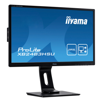 IIYAMA used οθόνη XB2483HSU LED, 23.8″, 1920×1080, VGA/HDMI/DisplayPort, Grade B